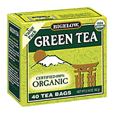 Bigelow Green Tea Bags Organic Green Tea All Natural Left Picture